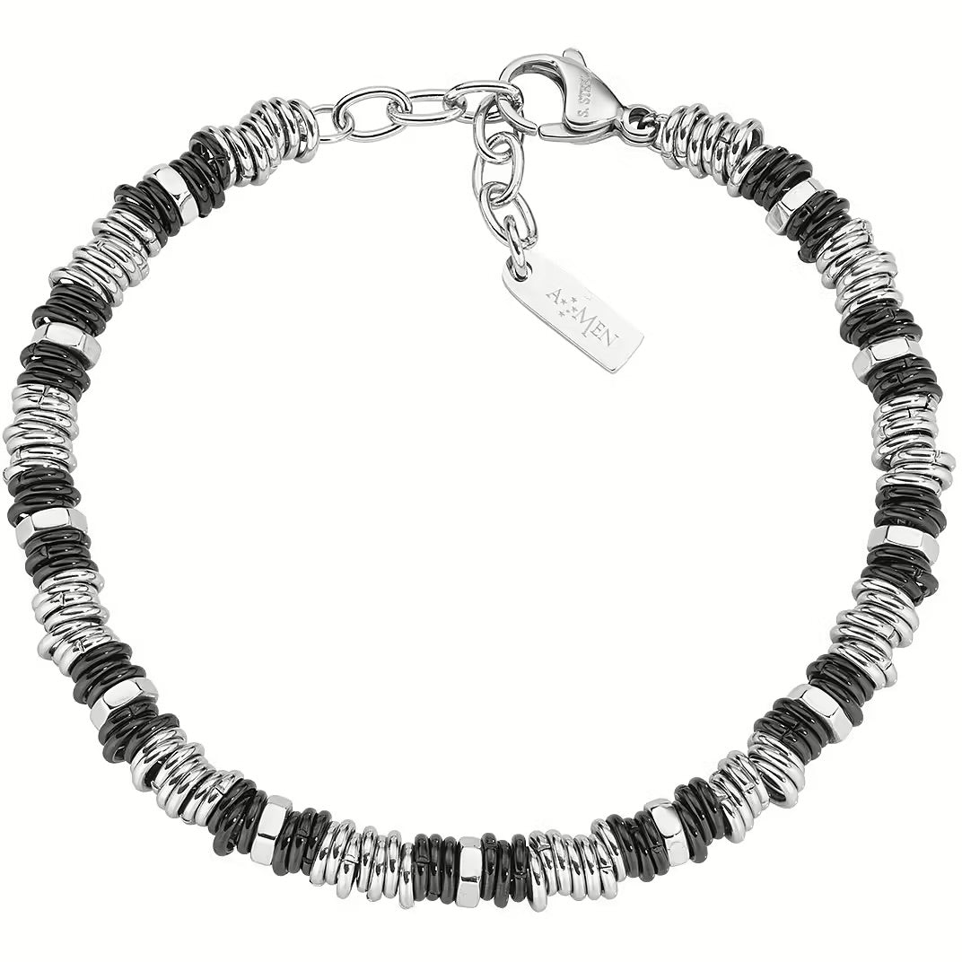 Bracciale uomo acciaio Amen