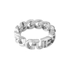 Anello acciaio donna GUESS