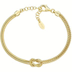 Bracciale  donna - uomo argento Amen nodo