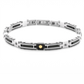Bracciale acciaio-oro uomo Paciotti 4US 4UBR6954