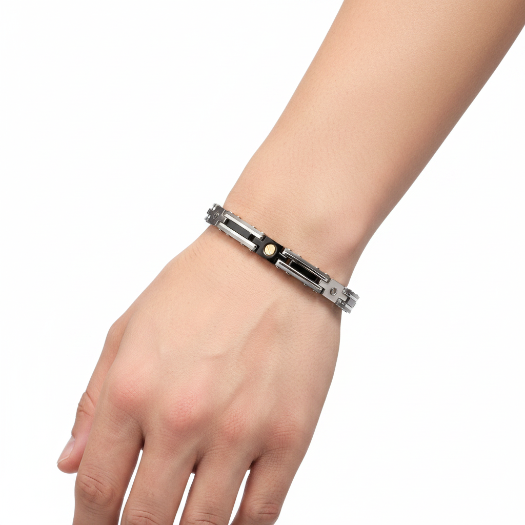 Bracciale acciaio-oro uomo Paciotti 4US 4UBR6954