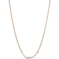 Collana donna acciaio perla Liu jo