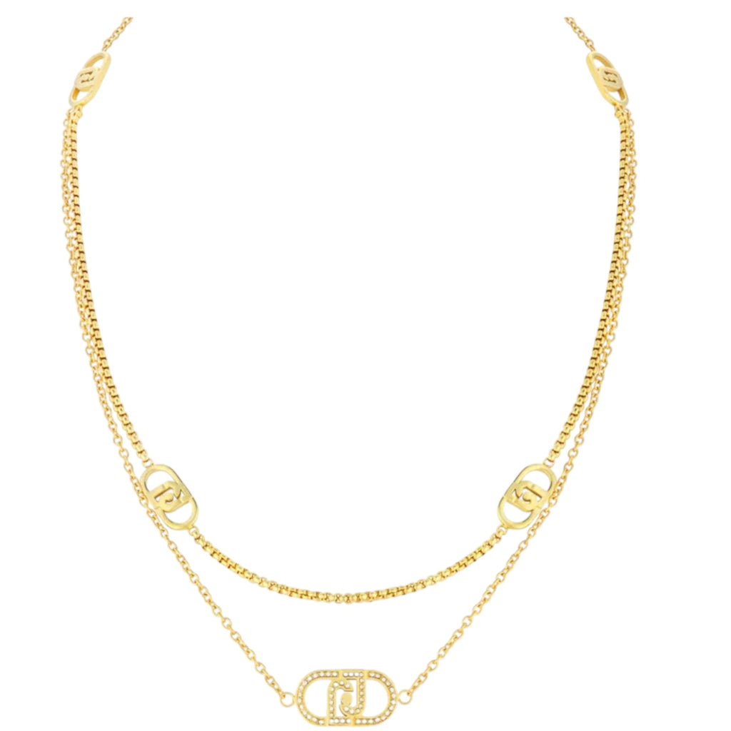 Collana donna Liu Jo  doppio filo LJ 2907