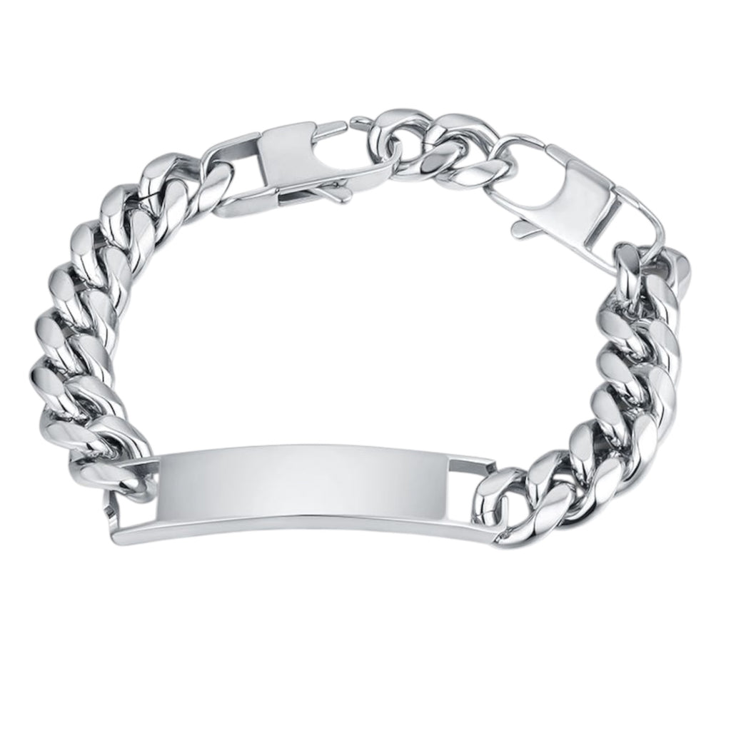 Bracciale acciaio uomo Brand(personalizzabile)35BR002