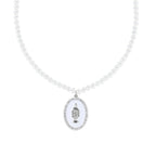 Collana donna Amen perle piu miracolosa placcata  oro  18k OTCLPE30SWBB2/GB2
