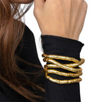 Collana - bracciale  donna ottone  gold vestopazzo DD04037