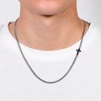 Collana uomo Luca Barra acciaio