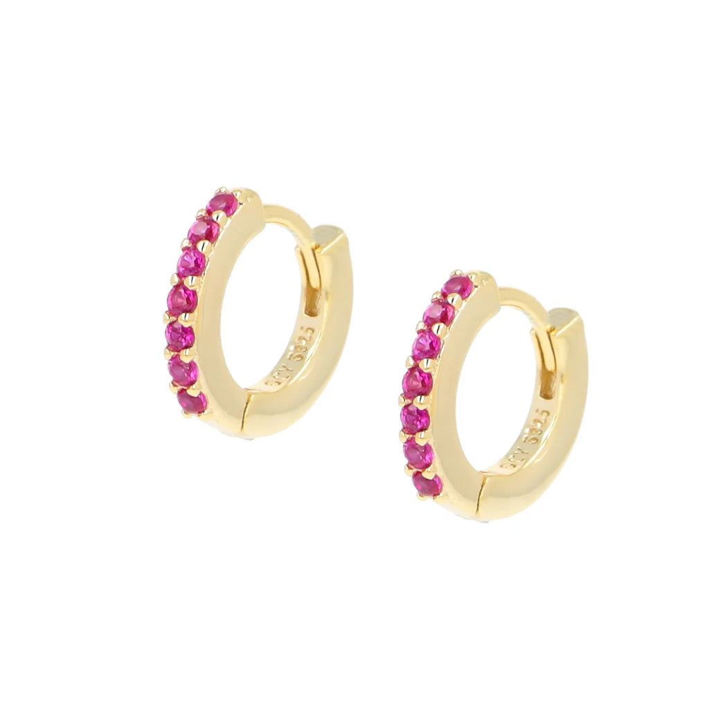 Orecchini donna -uomo - tennis Amen argento gold ET1G