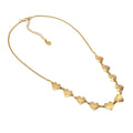 Collana donna cuori ottone  Vestopazzo