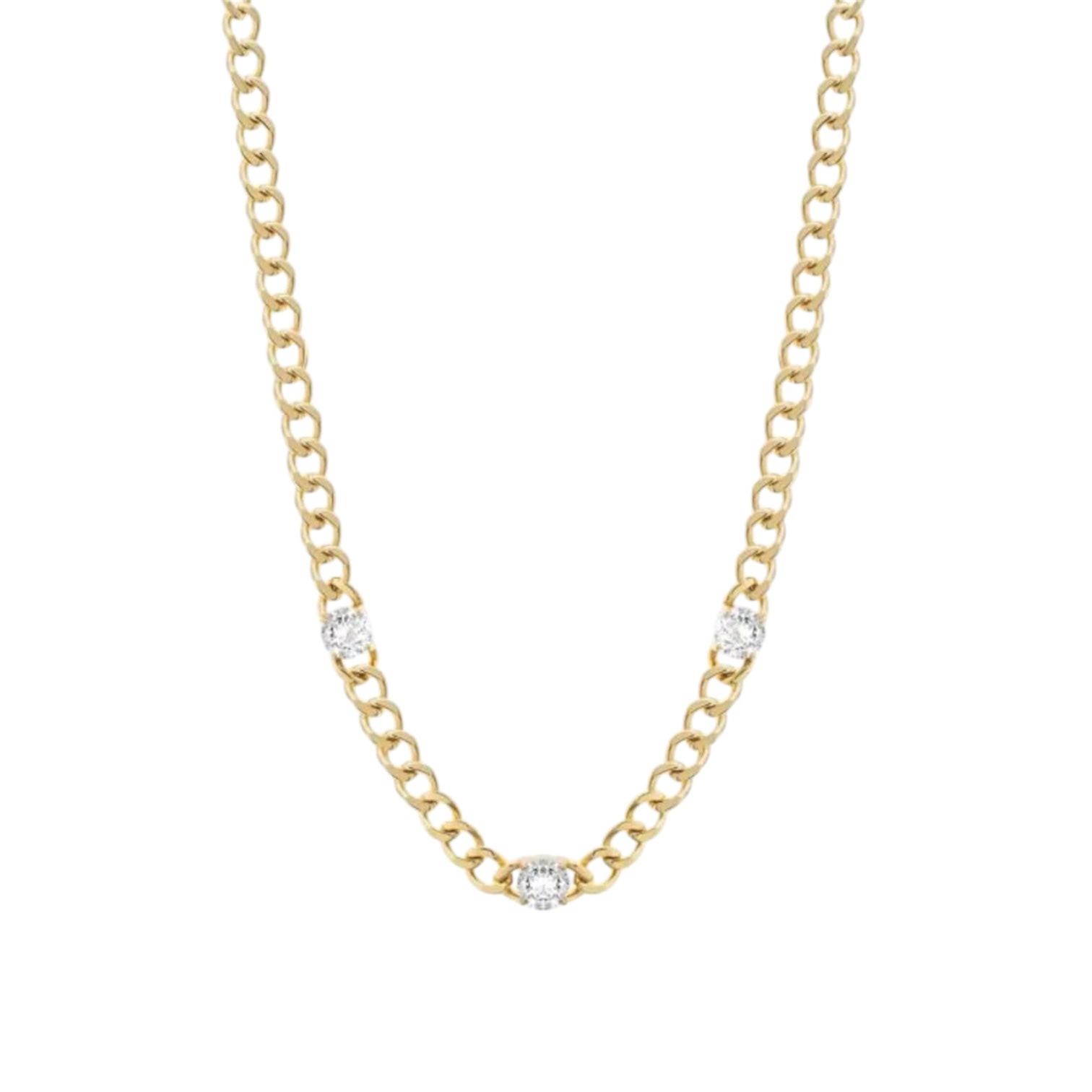 Collana donna Liu Jo  catena e zirconi LJ2299
