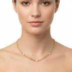 Collana donna Liu Jo  catena e zirconi LJ2299