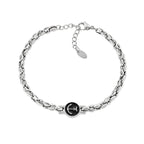 Bracciale uomo acciaio Amen ancora maglia marinara ACBR1655BN/G