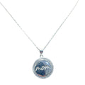 Collana Festa della Mamma  argento  Mom con dedica