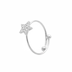 Anello donna acciaio Freddy stella
