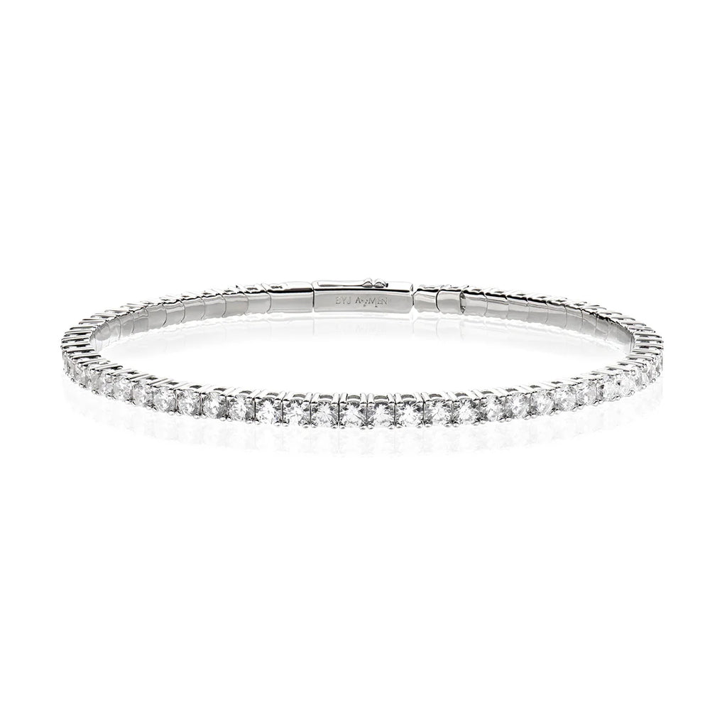 Bracciale donna rigido ottone rodiato Amen OTTNBABB30-S