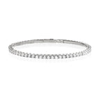 Bracciale donna rigido ottone rodiato Amen OTTNBABB30-S