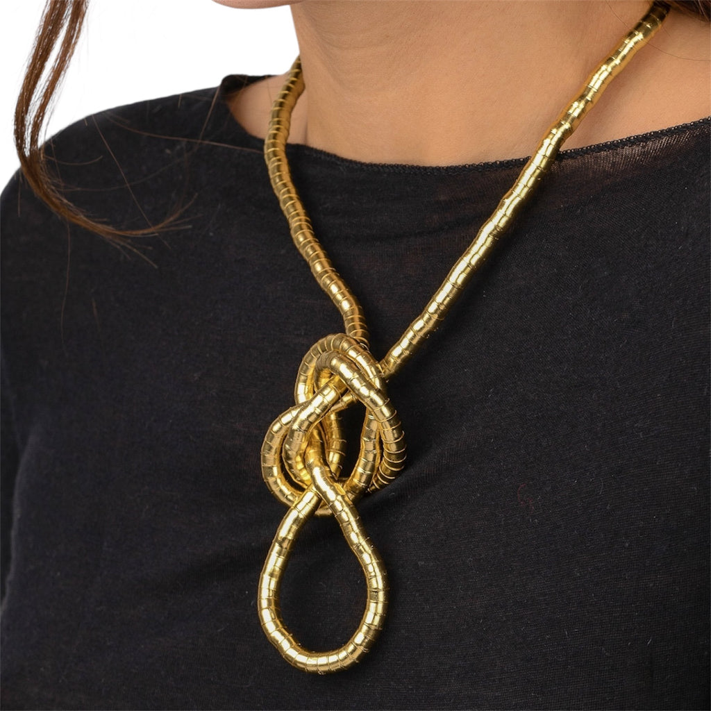 Collana - bracciale  donna ottone  gold vestopazzo DD04037
