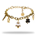 Bracciale donna acciaio Freddy Campanella gold