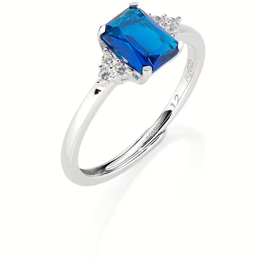 Anello argento Amen regolabile con pietra