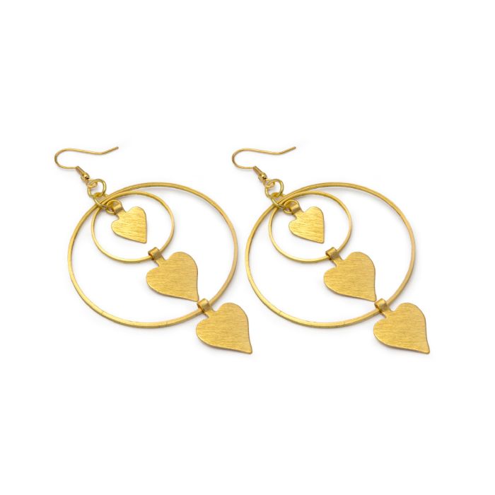 Orecchini donna Vestopazzo cuori