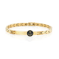 Bracciale uomo acciaio Amen ancora smaltato ACBR7365