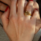 Anello argento Amen Chevalier cuore