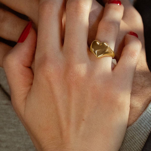 Anello argento Amen Chevalier cuore