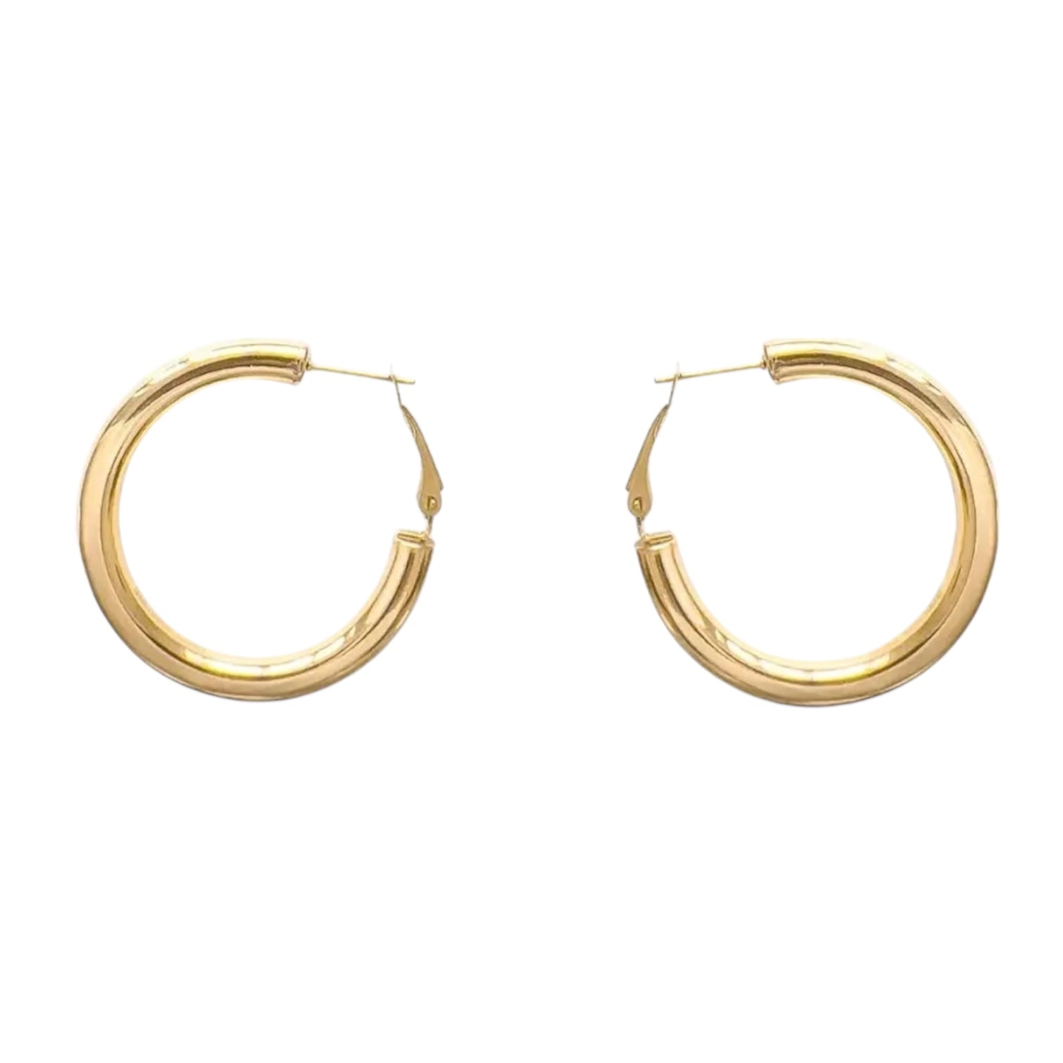 Orecchini donna cerchio Freddy gold 3,5cm