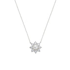 Collana donna Amen fiore in Argento con perla