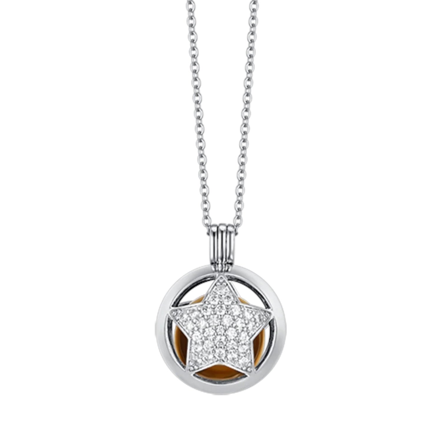 Collana donna acciaio Luca Barra chiama angeli CK1928