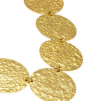 Collana donna ottone 7placche gold vestopazzo DD04052
