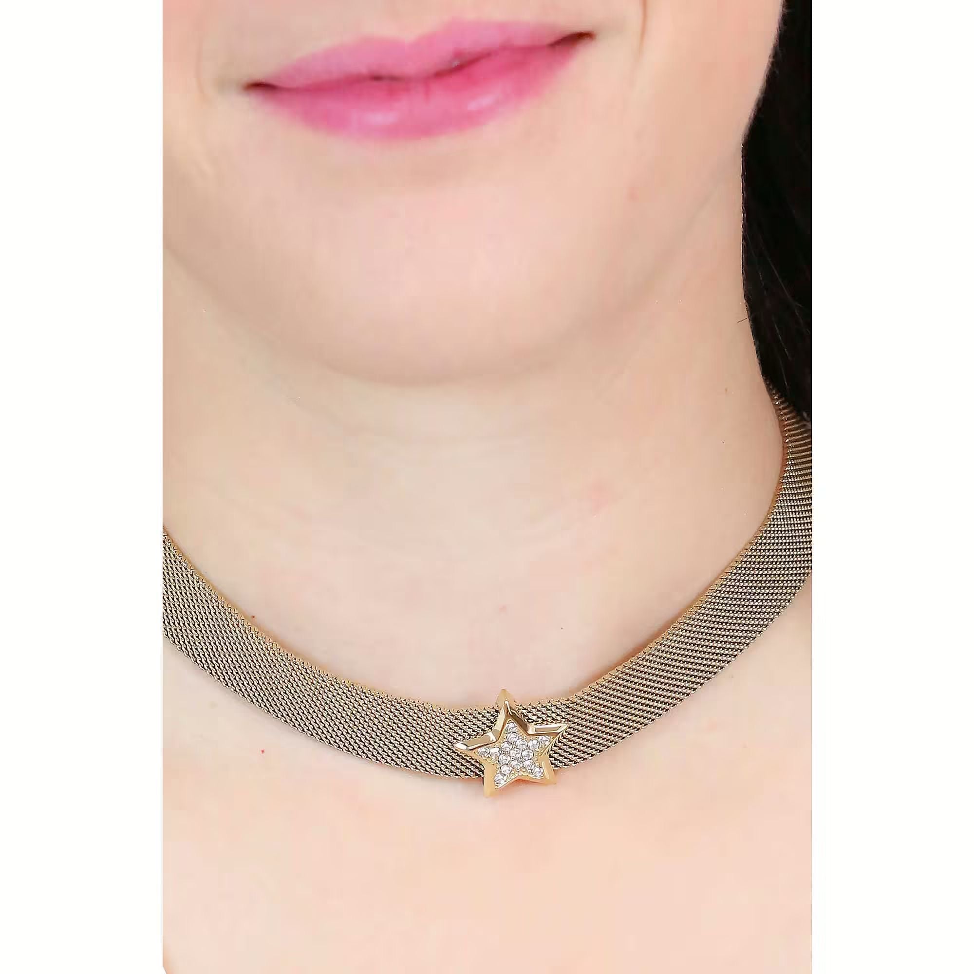 Collana donna acciaio Liu Jo(Maglia Milano)
