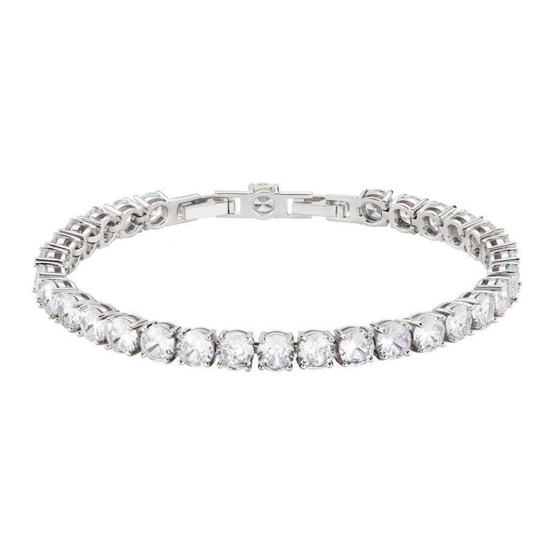 Bracciale tennis Amen in argento BRTNBB50