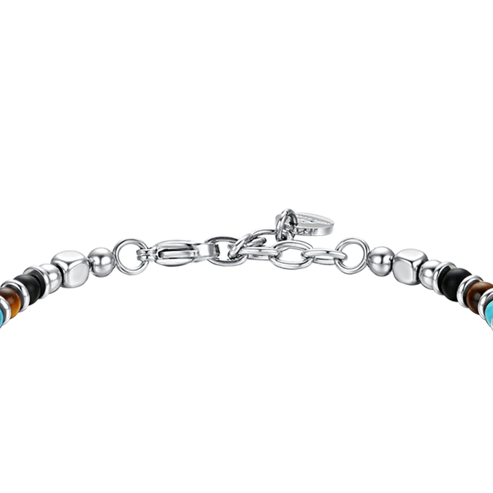 Bracciale acciaio uomo Luca Barra per amiciBA1657