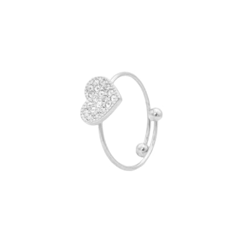 Anello donna acciaio Freddy cuore
