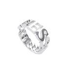 Anello acciaio donna GUESS