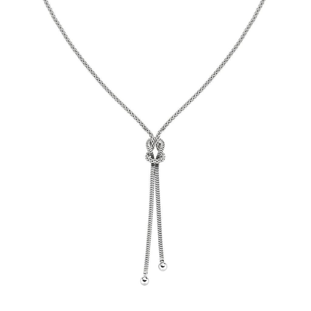 Collana donna Amen nodo argento CLNOAMBB-GG