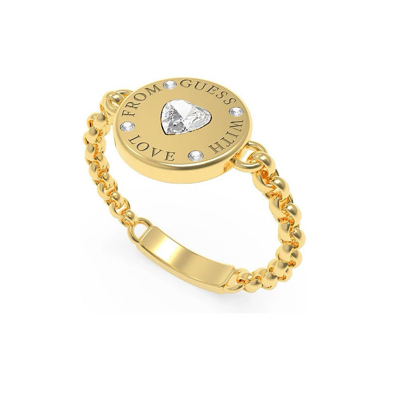 Anello acciaio donna GUESS morbido