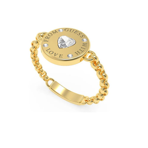 Anello acciaio donna GUESS morbido