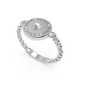 Anello acciaio donna GUESS morbido