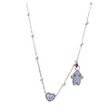 Collana Festa della Mamma  acciaio + figlia