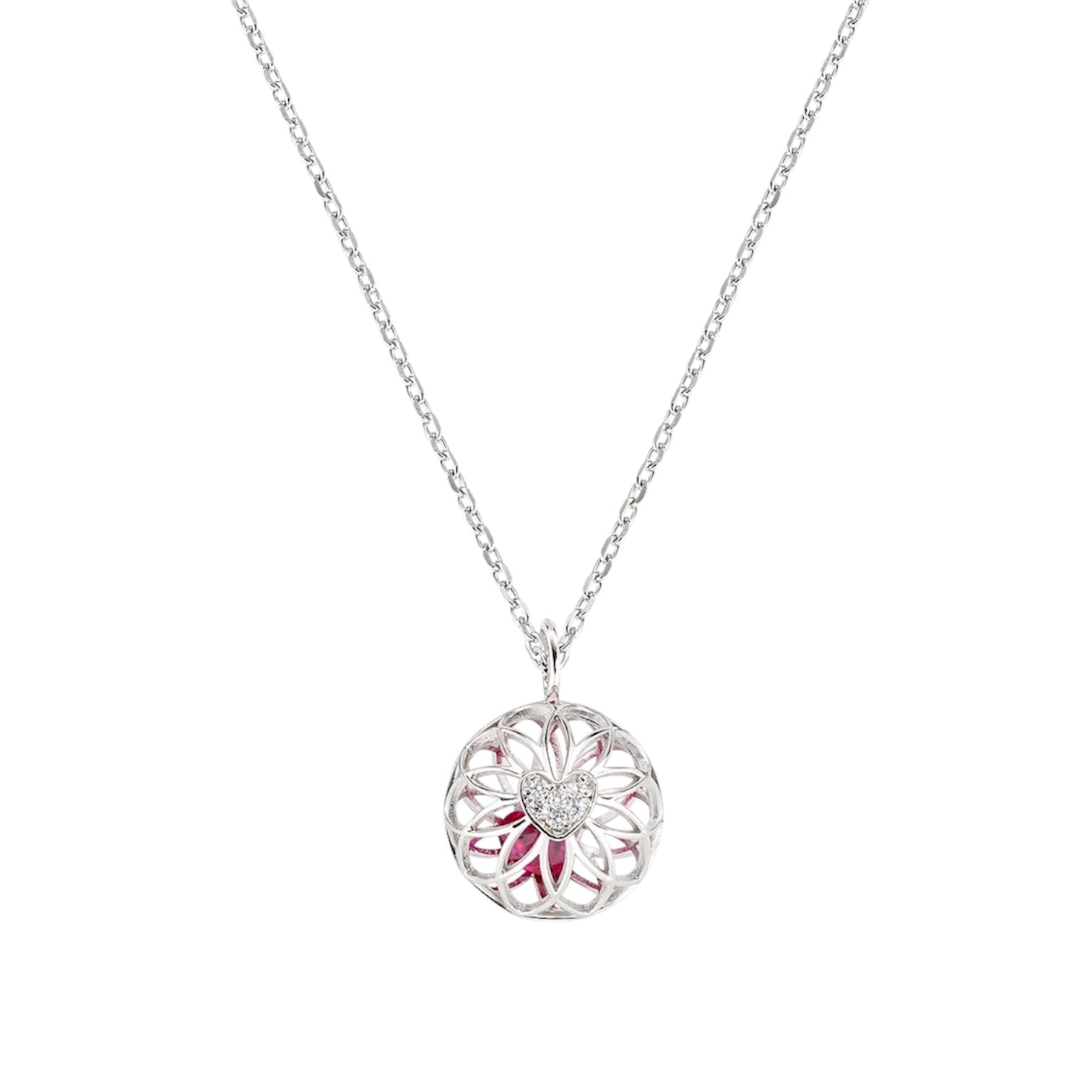 Collana donna argento Amen chiama angeli CCABBR2