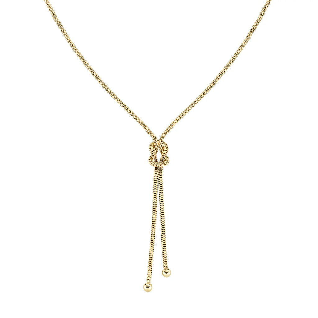 Collana donna Amen nodo argento CLNOAMBB-GG
