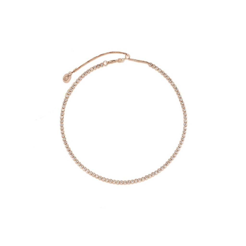 Collana donna acciaio tennis Liu jo