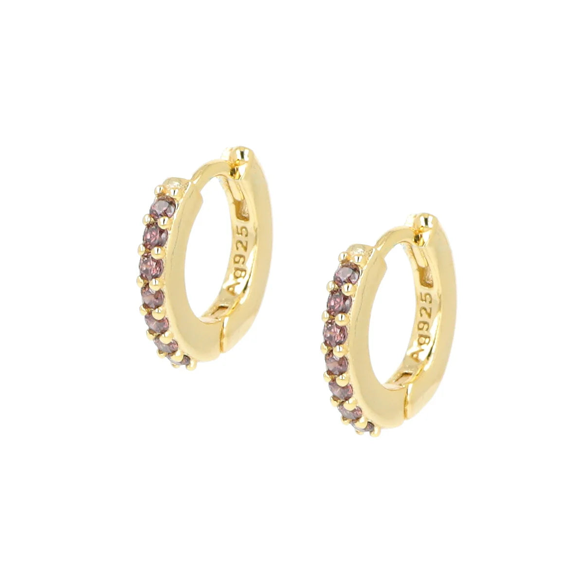 Orecchini donna -uomo - tennis Amen argento gold ET1G