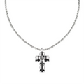 Collana uomo acciaio  Amen croce ACCL245