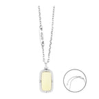 Collana uomo acciaio Paciotti targhetta