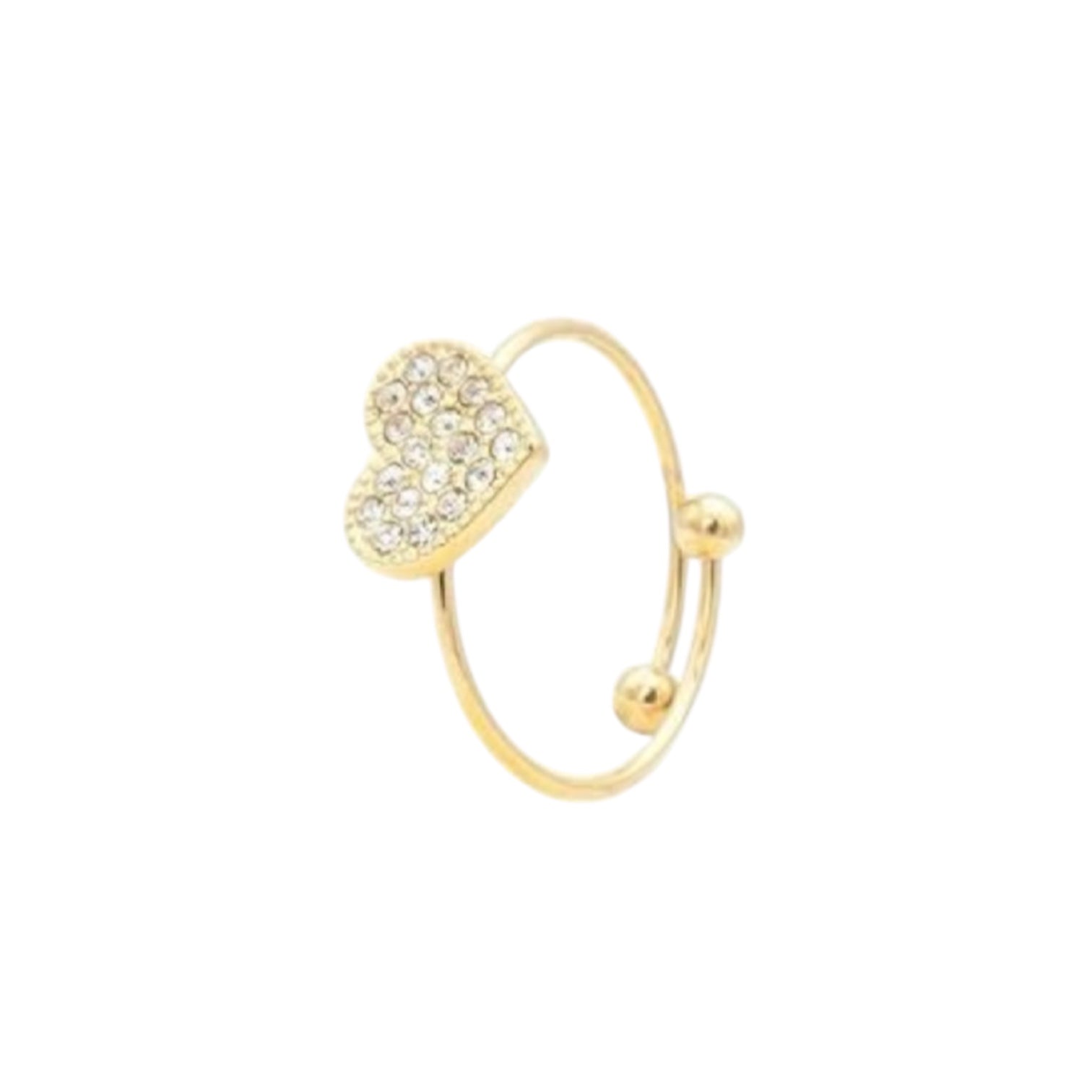 Anello donna acciaio Freddy cuore