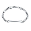 Bracciale acciaio uomo Brand(personalizzabile)35BR001