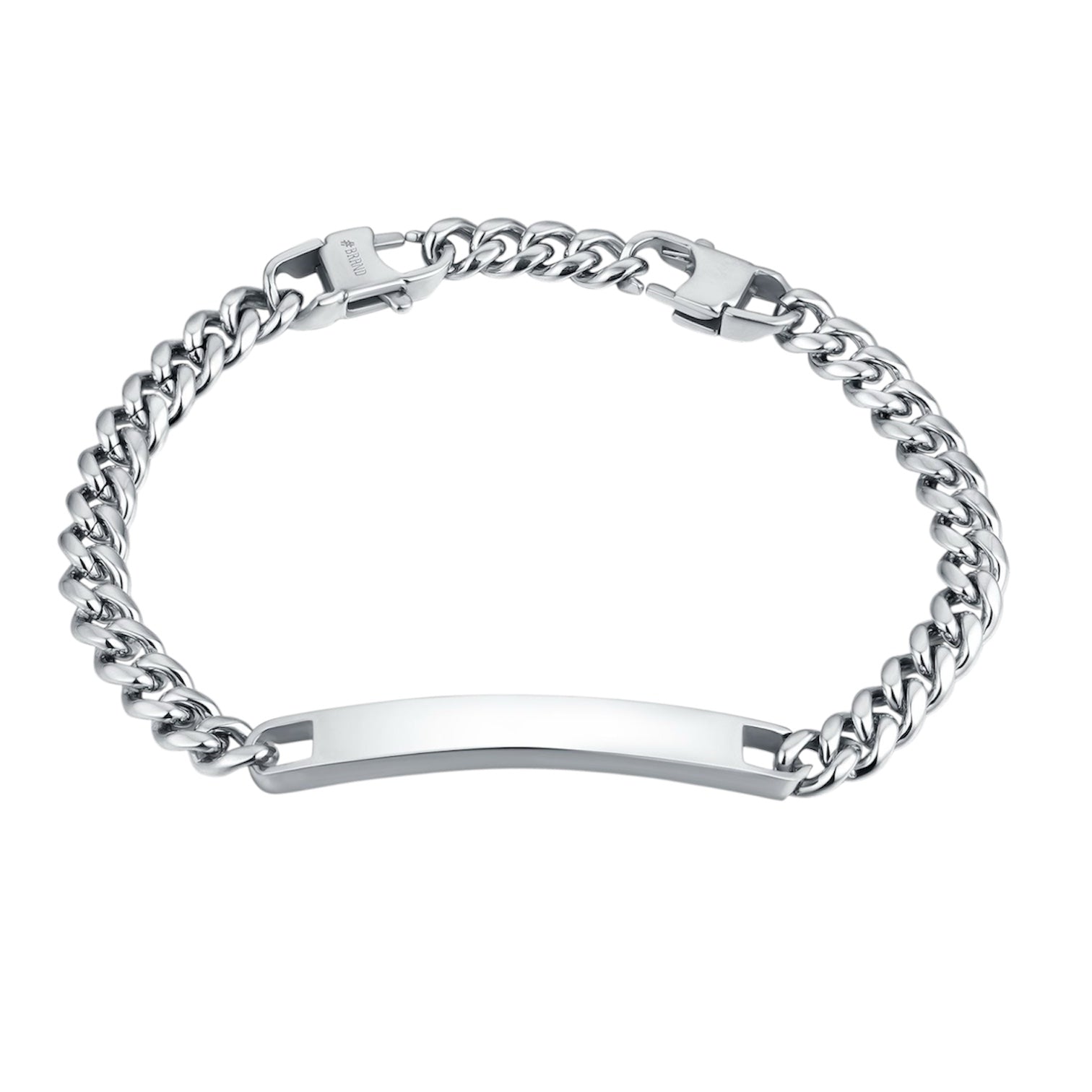 Bracciale acciaio uomo Brand(personalizzabile)35BR001